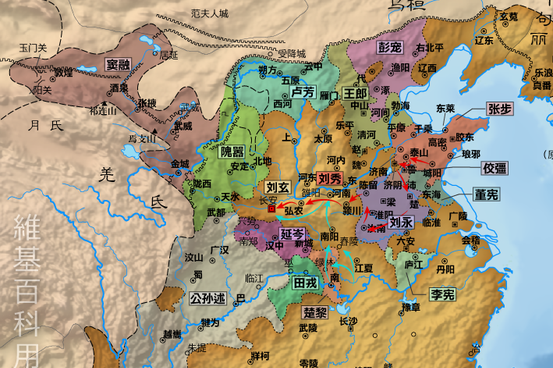 东汉帝国人口_东汉世界四大帝国地图(3)